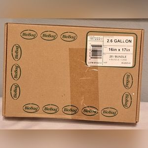 BioBag Organic Waste Bags Green NEW!